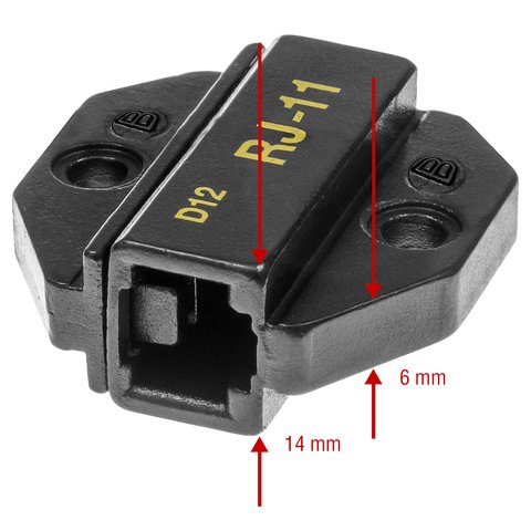 Матриця для кримпера Pro'sKit 1PK-3003D12 Прев'ю 2