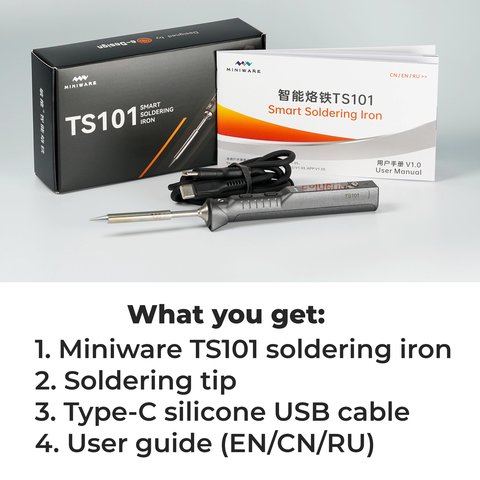Паяльник Miniware TS101 Прев'ю 8