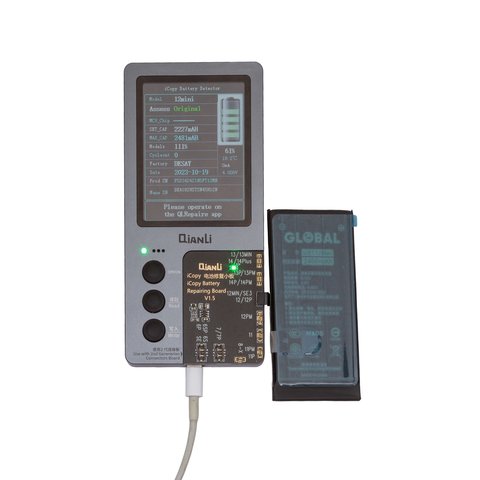Аккумулятор Mechanic для Apple iPhone 12 mini, Li-Polymer, 3,8 В, 2520 мАч, повышенная ёмкость, original IC Превью 1