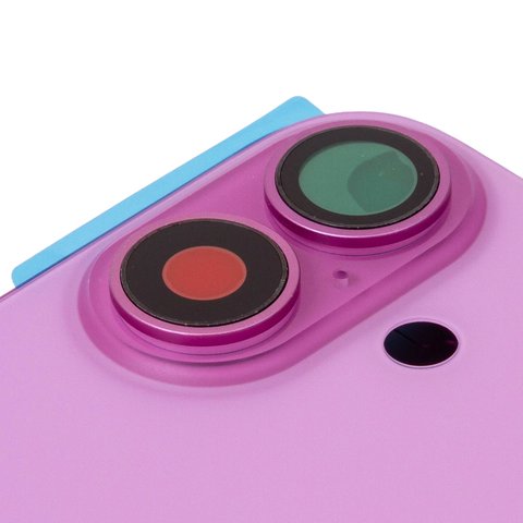 Корпус для iPhone 16, рожевий, з тримачем SIM-карти, з боковими кнопками, Original (PRC), EU version Прев'ю 1