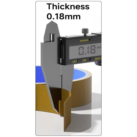 Стрічка тефлонова Mechanic F4, 0,18 мм, 30 мм, 10 м, високотемпературна Прев'ю 4