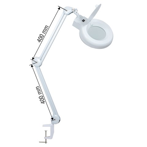 Lámpara lupa de sobremesa Bourya 8066HLED, 3 dioptrías Vista previa  4