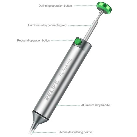 Desoldering Pump RELIFE RL-084 Pro, (150 mm) Preview 6