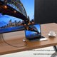 Адаптер Type-C - HDMI + USB3.0 + Type-C, конвертер, белый, hub Превью 1