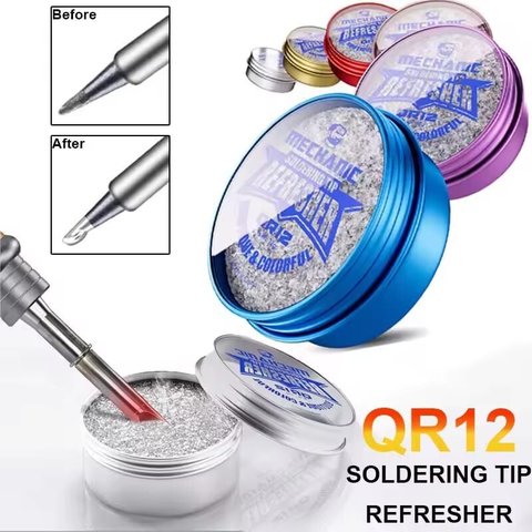 Soldering Iron Tip Cleaner Mechanic QR12, (12g) Preview 1