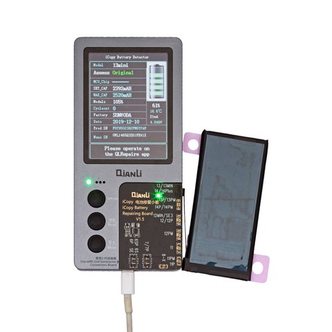 Аккумулятор для iPhone 13 mini, Li-ion, 3,88 B, 2520 мАч, повышенная ёмкость, без ошибки, (A2660), genuine IC Превью 1