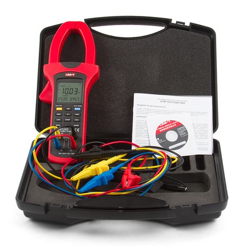 Pinza amperimétrica digital UNI-T UT243 Vista previa  3