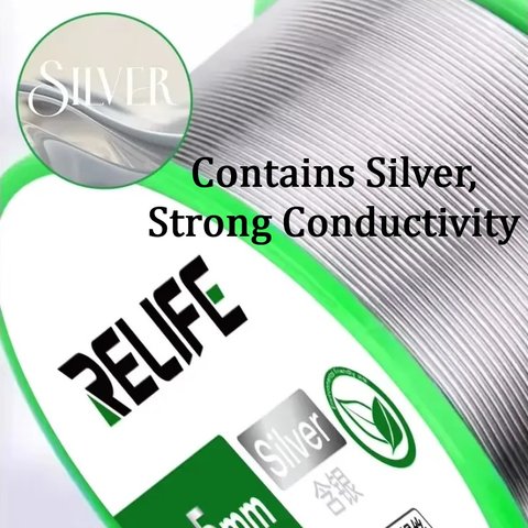 Estaño RELIFE HW1, 0,4 mm, 40 g, sin plomo Vista previa  2