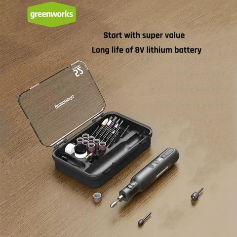 Lijadora Greenworks AGK302, 52 in 1, 80W Vista previa  1