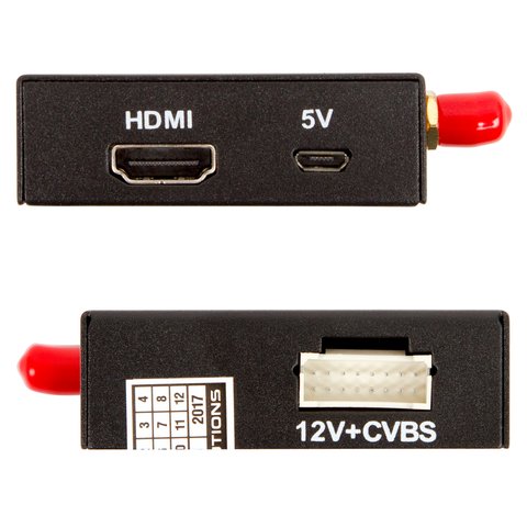 Автомобільний адаптер для дублювання екрана Smartphone/iPhone з RCA і HDMI-виходами Прев'ю 6