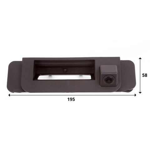 Камера заднего вида в ручку багажника для Mercedes-Benz CLA 2015–2016 г.в. Превью 1