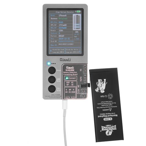 Акумулятор Da Luxiang для Apple iPhone 6, Li-ion, 3,82 B, 2310 мАг, збільшена ємність, original IC Прев'ю 1