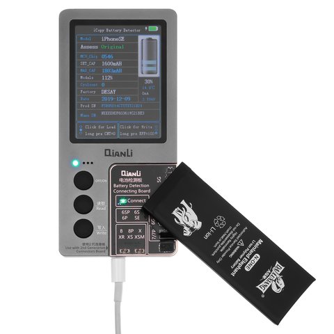 Аккумулятор Da Luxiang для Apple iPhone SE, Li-ion, 3,82 B, 2350 мАч, повышенная ёмкость, original IC Превью 1