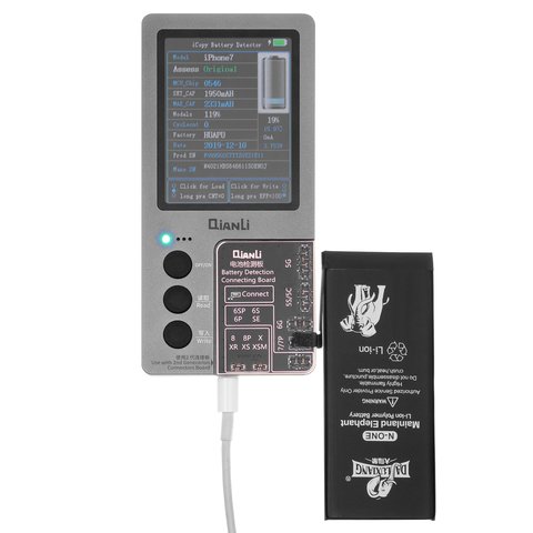 Акумулятор Da Luxiang для Apple iPhone 7, Li-ion, 3,82 B, 2400 мАг, збільшена ємність, original IC Прев'ю 1