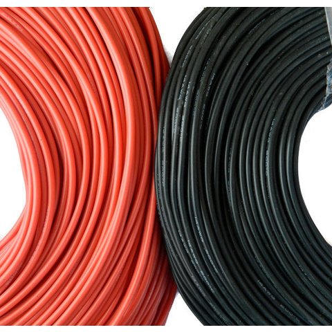 Провод в силиконовой изоляции 30AWG, 0,05 мм², 1 м, красный Превью 1