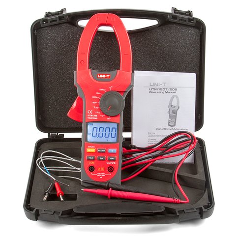 Цифровые токоизмерительные клещи UNI-T UTM 1208 (UT208)