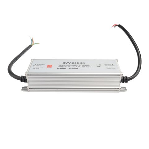 Блок питания для светодиодных лент 24 В, 8,3 А, 200Вт, IP67 Превью 1