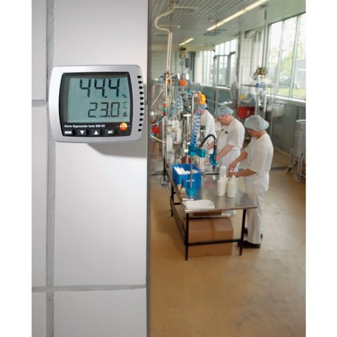 Цифровий термогігрометр testo 608-H2 з аварійним сигналом Прев'ю 3