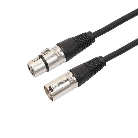 3-pin Male+Female Data Cable for Devices with DMX512 Protocol Preview 1